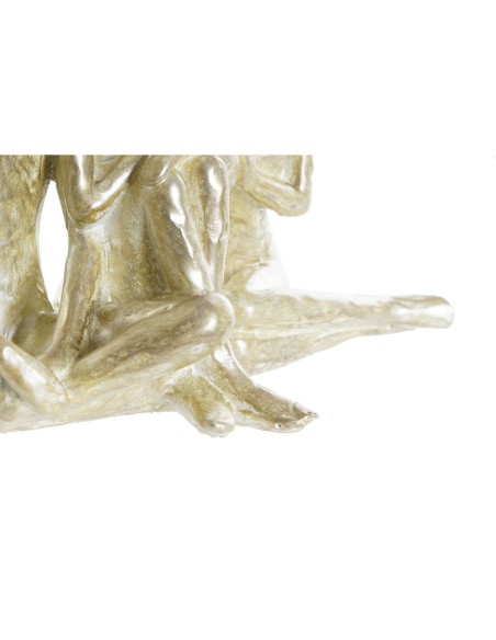 Figurine Décorative DKD Home Decor Doré Famille 21 x 8 x 12 cm