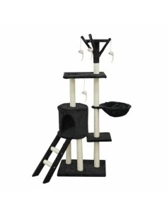 Grattoir pour Chats Jipsy 50 x 35 x 138 cm Noir