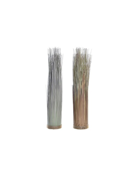 Plante décorative DKD Home Decor 25 x 25 x 68 cm Marron Polyéthylène Vert (2 Unités)