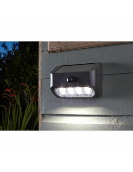 Applique Murale Smart Garden Sentinel Lumière solaire Noir 50 lm (2 Unités)