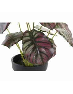 Plante décorative DKD Home Decor Rose Vert PE (10 x 10 x 27 cm) 2