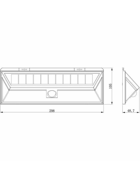 Lampe solaire Galix G4565 300 Lm