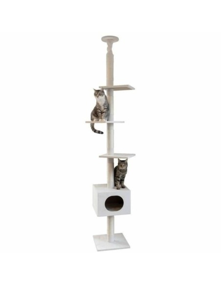 Arbre à chat Kerbl Blanc Sisal