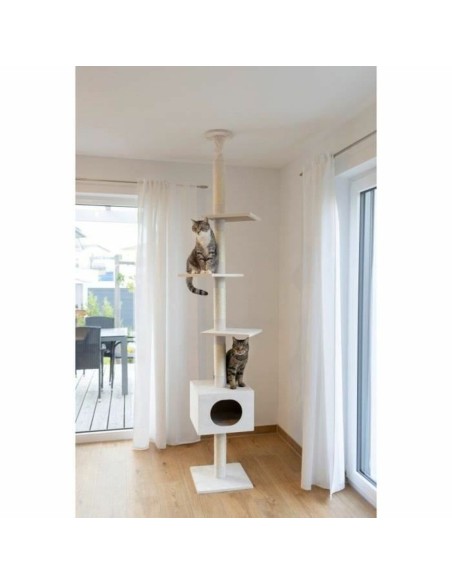 Arbre à chat Kerbl Blanc Sisal