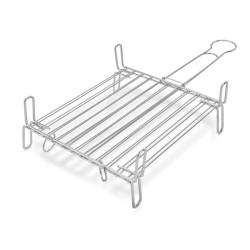 Grill Double 30 x 30 cm Acier zingué (5 Unités) 2