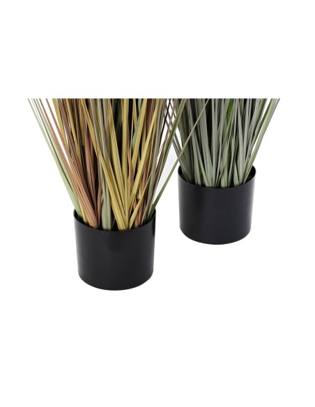 Plante décorative DKD Home Decor Marron Polyéthylène Vert PVC 40 x 40 x 120 cm (2 Unités)