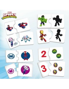 Jeu de société Lisciani Giochi Spidey Super desk (Inglés, Alemán) 2