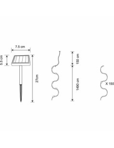 Guirlande lumineuse LED Galix G4430 16,4 m 2