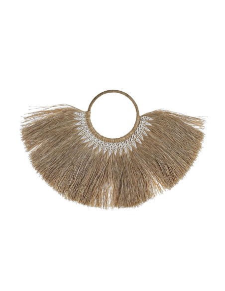 Décoration murale DKD Home Decor Naturel Jute Ethnique (60 x 2 x 39 cm)