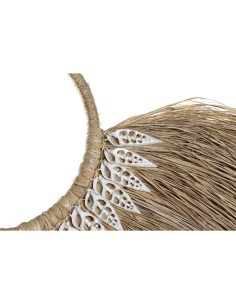 Décoration murale DKD Home Decor Naturel Jute Ethnique (60 x 2 x 39 cm) 2