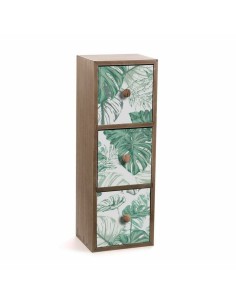 Boîte à bijoux Versa Mint Bois (11 x 36 x 13,5 cm)