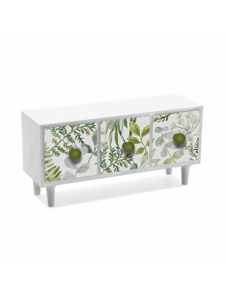 Boîte à bijoux Versa Lime Bois (11 x 16,2 x 34 cm)