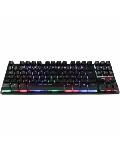 Clavier pour jeu The G-Lab KEYZ CAESIUM TKL WIRELESS Noir AZERTY 2