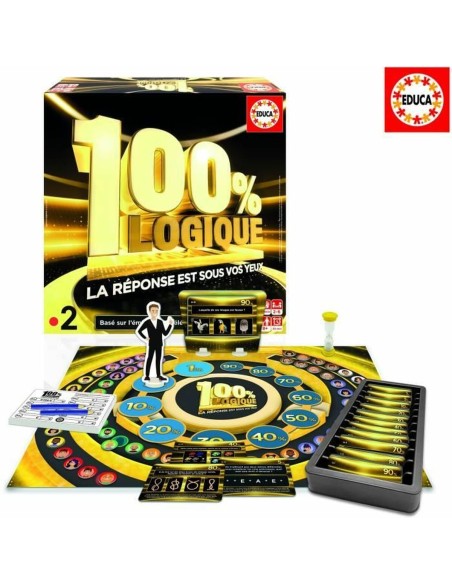 Jeu de questions-réponses Educa 100% Logic: The Answer is before your eyes