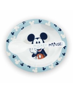 Service de Vaisselle ThermoBaby MICROWAVE MEAL SET BOWL + MICKEY SPOON 2