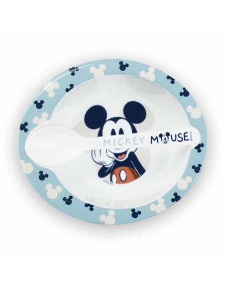 Service de Vaisselle ThermoBaby MICROWAVE MEAL SET BOWL + MICKEY SPOON