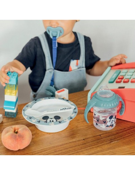 Service de Vaisselle ThermoBaby MICROWAVE MEAL SET BOWL + MICKEY SPOON