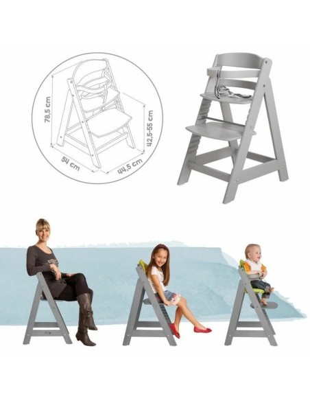 Chaise pour Enfant ROBA Sit Up III Gris Taupe