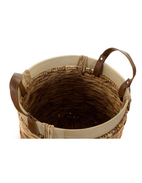 Set de basket DKD Home Decor Bambou Tropical 40 x 40 x 24 cm