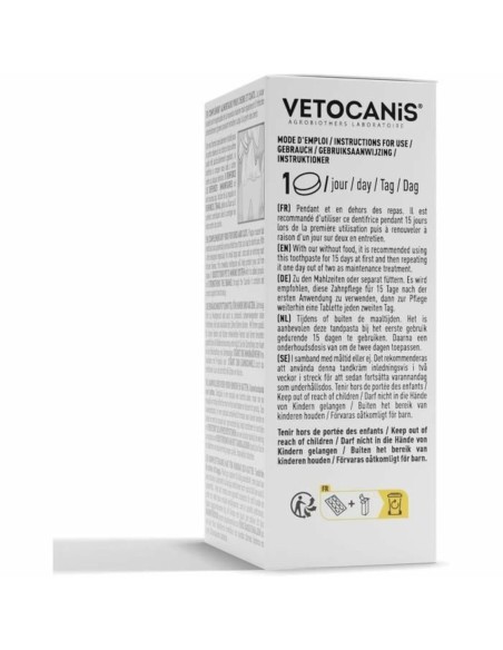 Dentifrice Vetocanis (8 Unités)