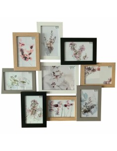 Cadre photo Versa 9 V Bois MDF (3 x 47,2 x 46,5 cm)
