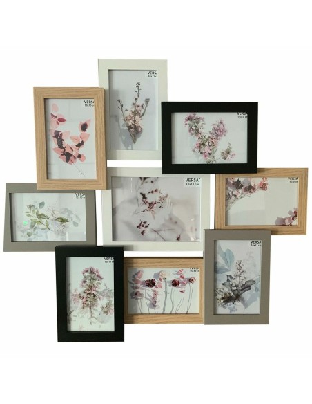 Cadre photo Versa 9 V Bois MDF (3 x 47,2 x 46,5 cm)