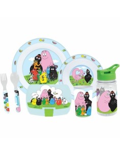 Service de Vaisselle Fun House Plastique 6 Pièces