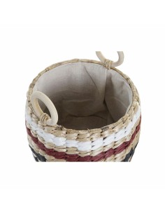 Set de basket DKD Home Decor Fibre naturelle (30 x 30 x 25 cm) 2