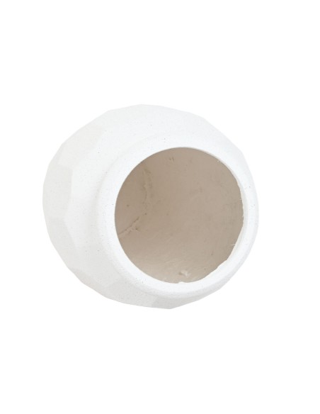 Cache-pot Home ESPRIT Blanc Magnésium Moderne 47 x 47 x 61 cm