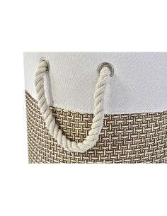 Set de basket DKD Home Decor Polyester 40 x 40 x 49 cm (2 Unités) 2
