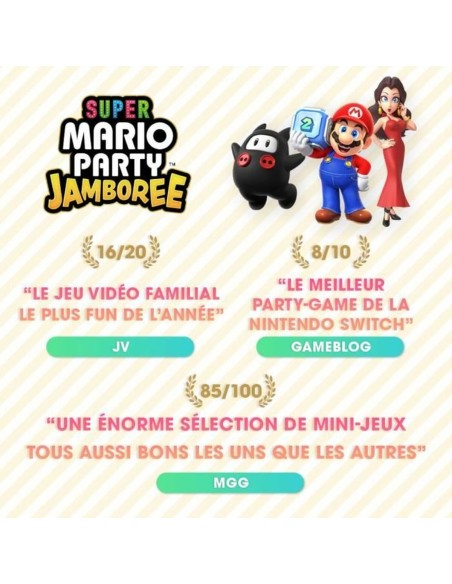 Jeu vidéo pour Switch Nintendo Super Mario Party : Jamboree