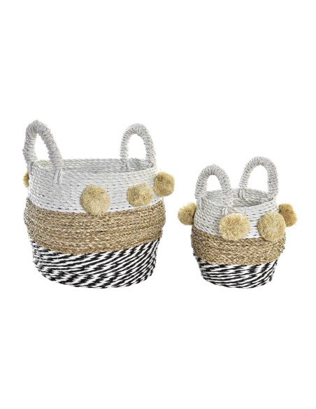 Set de basket DKD Home Decor Colonial (34 x 33 x 26 cm)