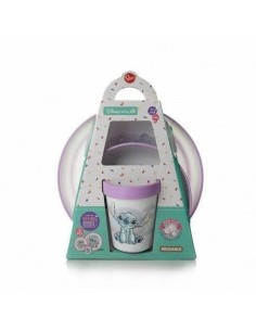 Service de Vaisselle Disney Mélamine 3 Pièces (2 Unités)