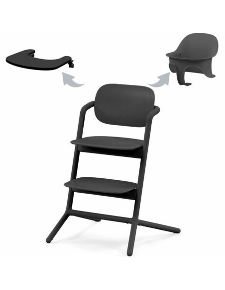 Chaise haute Cybex Noir