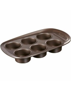 Moules à Muffins Pyrex Marron 2