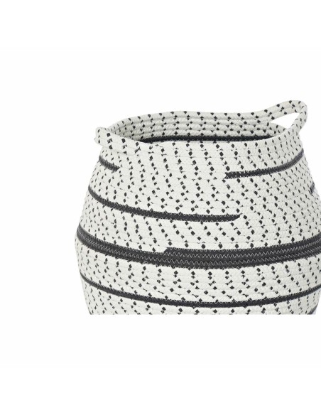 Set de basket DKD Home Decor 40 x 40 x 40 cm Jute Boho (2 Unités)