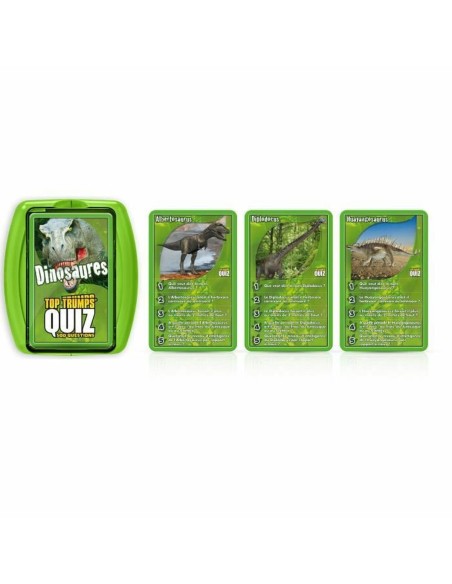 Jeu de questions-réponses Top Trumps Quiz Dinosaures