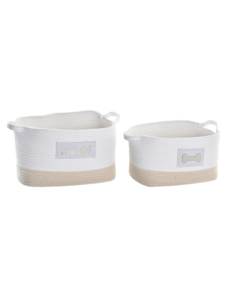Set de basket DKD Home Decor 43 x 30 x 23 cm