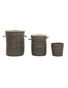 Set de basket DKD Home Decor Colonial Fibre (45 x 45 x 56 cm)