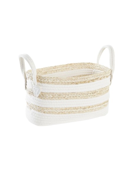 Panier DKD Home Decor 33 x 16 x 19 cm Fibre naturelle
