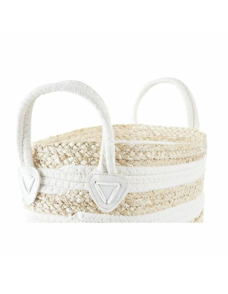 Panier DKD Home Decor 33 x 16 x 19 cm Fibre naturelle