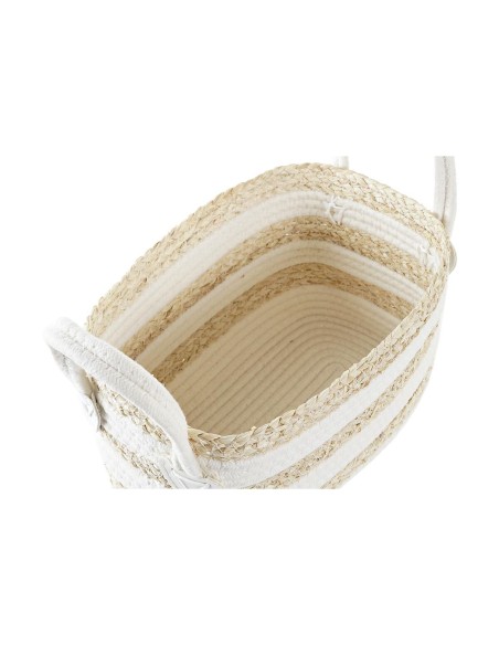 Panier DKD Home Decor 33 x 16 x 19 cm Fibre naturelle
