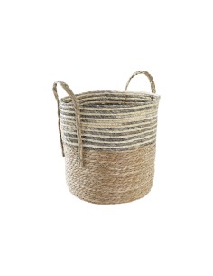 Panier DKD Home Decor Fibre (33 x 33 x 35 cm) (2 Unités)