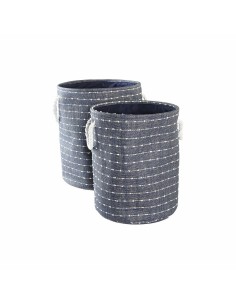 Set de basket DKD Home Decor Polyester (38 x 38 x 47 cm) 2