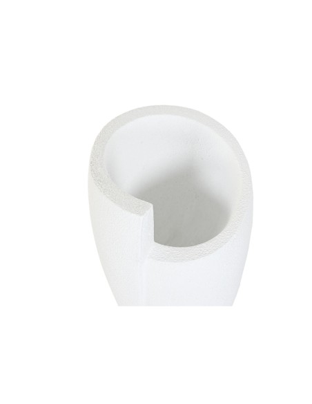 Cache-pot Home ESPRIT Blanc Magnésium Moderne Visage 42 x 42 x 110 cm