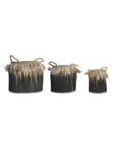Set de basket DKD Home Decor Colonial (44 x 44 x 48 cm)