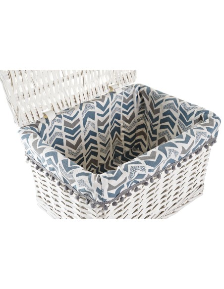 Set de basket DKD Home Decor Polyester osier (45 x 35 x 30 cm)