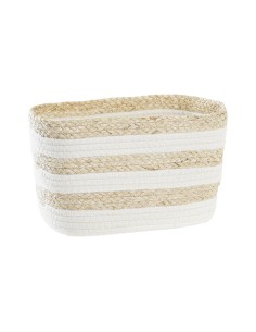 Panier DKD Home Decor 28 x 20 x 18 cm Fibre naturelle