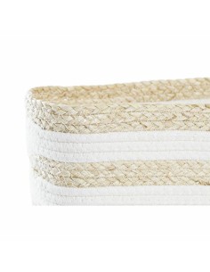 Panier DKD Home Decor 28 x 20 x 18 cm Fibre naturelle 2