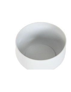 Cache-pot Home ESPRIT Blanc Métal Urbaine 34 x 34 x 70 cm (2 Pièces) 2